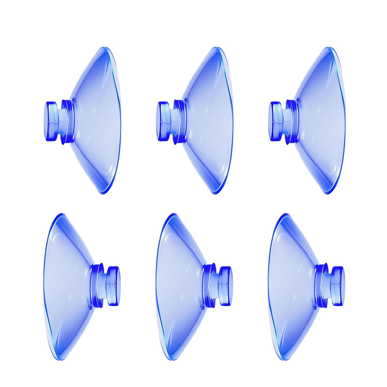 Zxfdsfdbnm 3Cm 100Pcs Strong Adhesive Pvc Suction Cup Clear Mushroom Shape Sponge Holder For Hanging Home Items Clear Pvc Window Cup