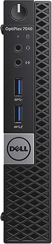 Miniatura 2 de DELL OPTIPLEX 7040 6ª generación Micro Business Computadora de sobremesa, Intel Quad Core i5 6400T hasta 2.8GHz, 16G DDR4, 512G SSD, WiFi, HDMI, DP