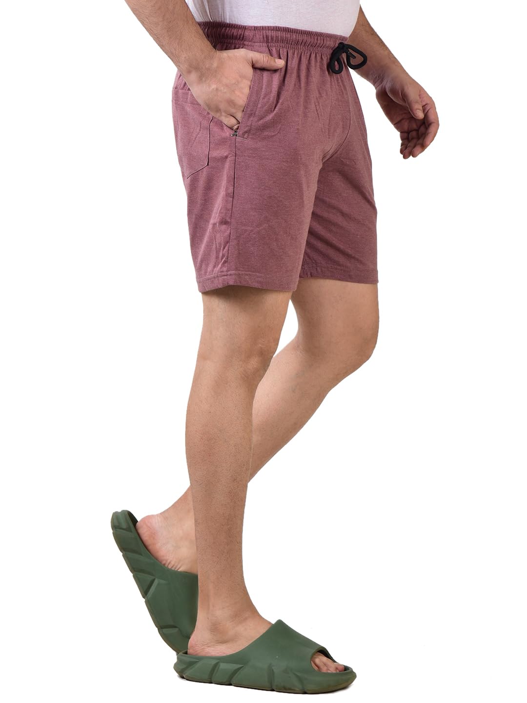 Men's Cotton Casual Short II Pack of 1 II Relaxed Fit, Cotton Shorts-image-39