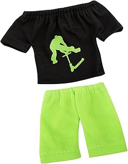 Deevoka Mini Finger Toy Interactive Toys Fingertip Pant Short T Shirt Novelty Toys Skateboard Gift Children Halloween Scooters Tools Skate Games