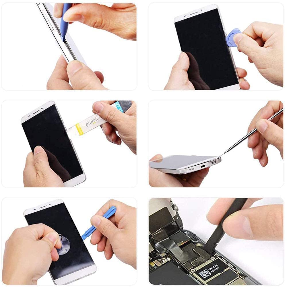 LipiWorld 21in1 Laptop Opener Tools Tool Kit, Mobile and Laptop Repairing Tool Kit,Professional Premium Repair Kit Screwdriver Tool Set for Smartphone, Tablet and Laptop, Multicolour 1