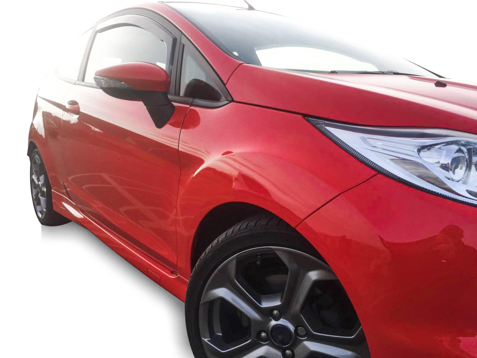 Accessoire Auto Aerodynamique Déflecteurs De Vent HEKO Pour Audi A1 3 Portes 2010-2018 - Set 2 Pièces - Montage Intérieur - Anti-pluie Et Anti-bruit Anti Pluie