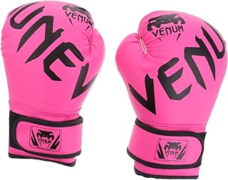 BESPORTBLE 1 Luva De Boxe Luva De Boxe Luvas De Boxe Pu Luvas Luvas De Wrestling Luvas De Saco De Areia Luvas De Boxe Muay Thai Luvas De Poliuretano Saco De Areia Rosa Luvas De