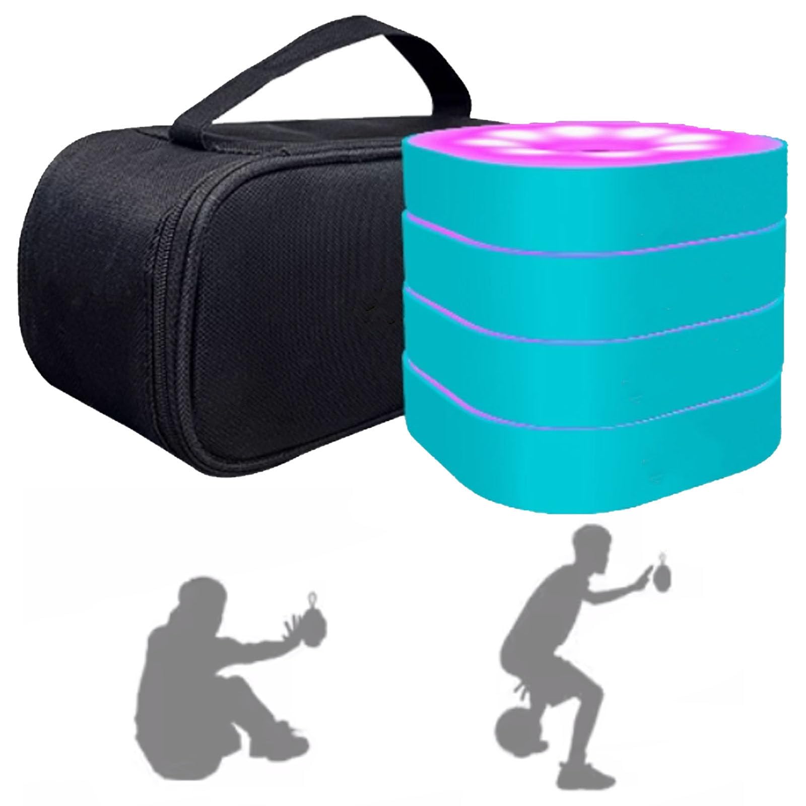 LjyAeono Reaction Training Platform Improves Athlete's Reaction Time and Agility, Training Light Is Suitable for Coaches, Therapists, Fitness Trainers, etc. 4lights