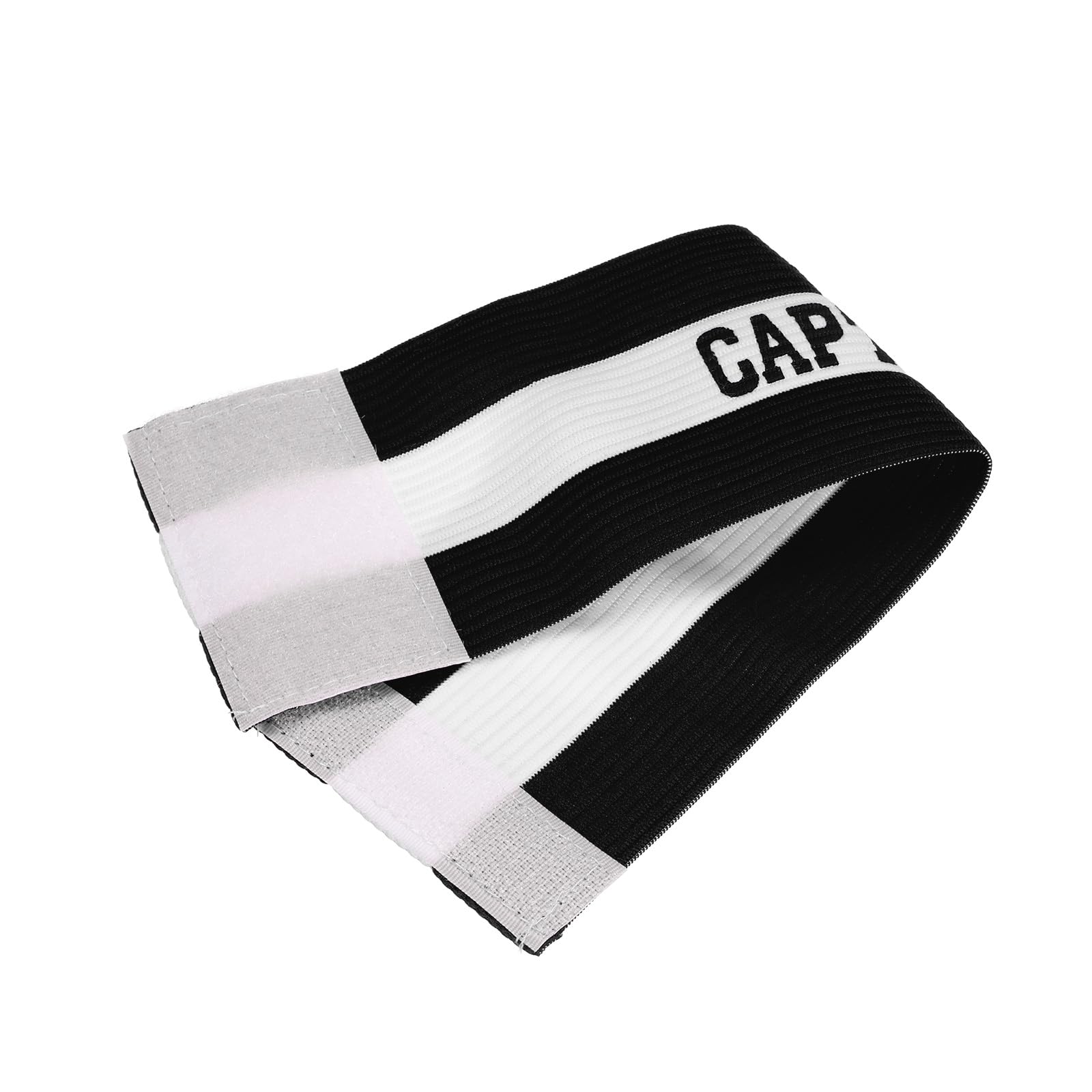 YOKIVE 6 Pcs Captain Armband, Nylon Protective Arm Badge, Adjustable Flexibility, Great for Team Training Competitions (Black - Image 3