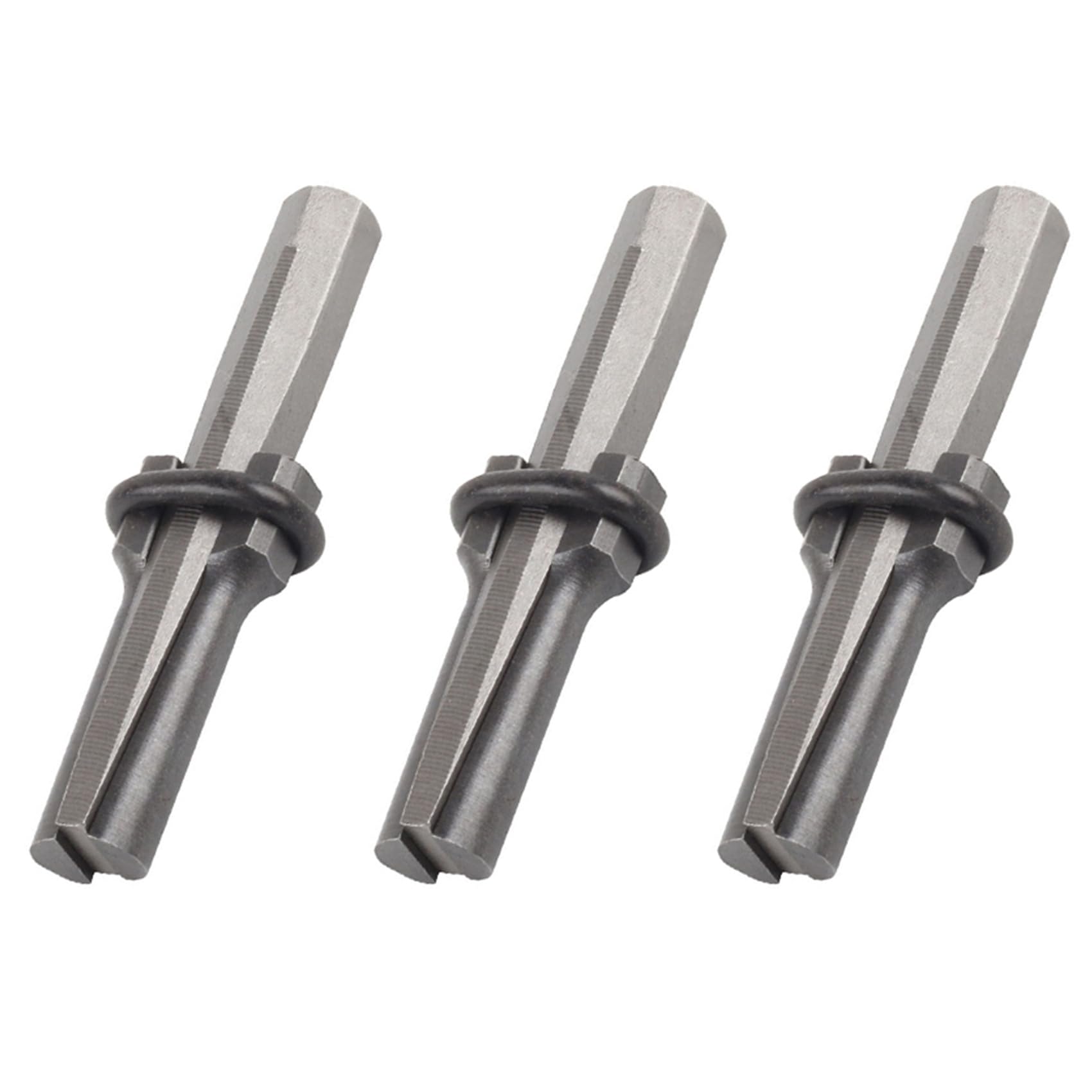 Jnchdghwa As Shown 3X Stone Splitting Tool Stone Splitter Metal Plug Wedges Concrete Rock Splitters 16X105mm Stone Chopper Chisels