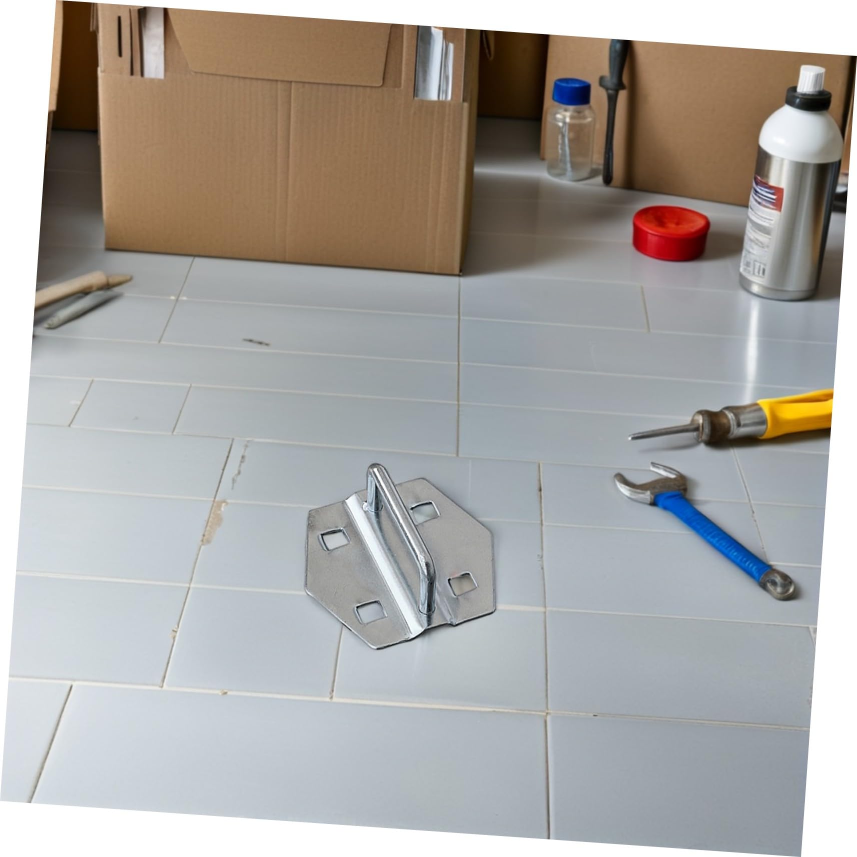 STOBAZA 3 Set Ganci per Pannelli Forati in Ferro Zincato Porta Attrezzi da Parete per Organizzazione Garage e Officina Ganci Curvi e Filo Resistenti per Utensili Cavi e Materiali di