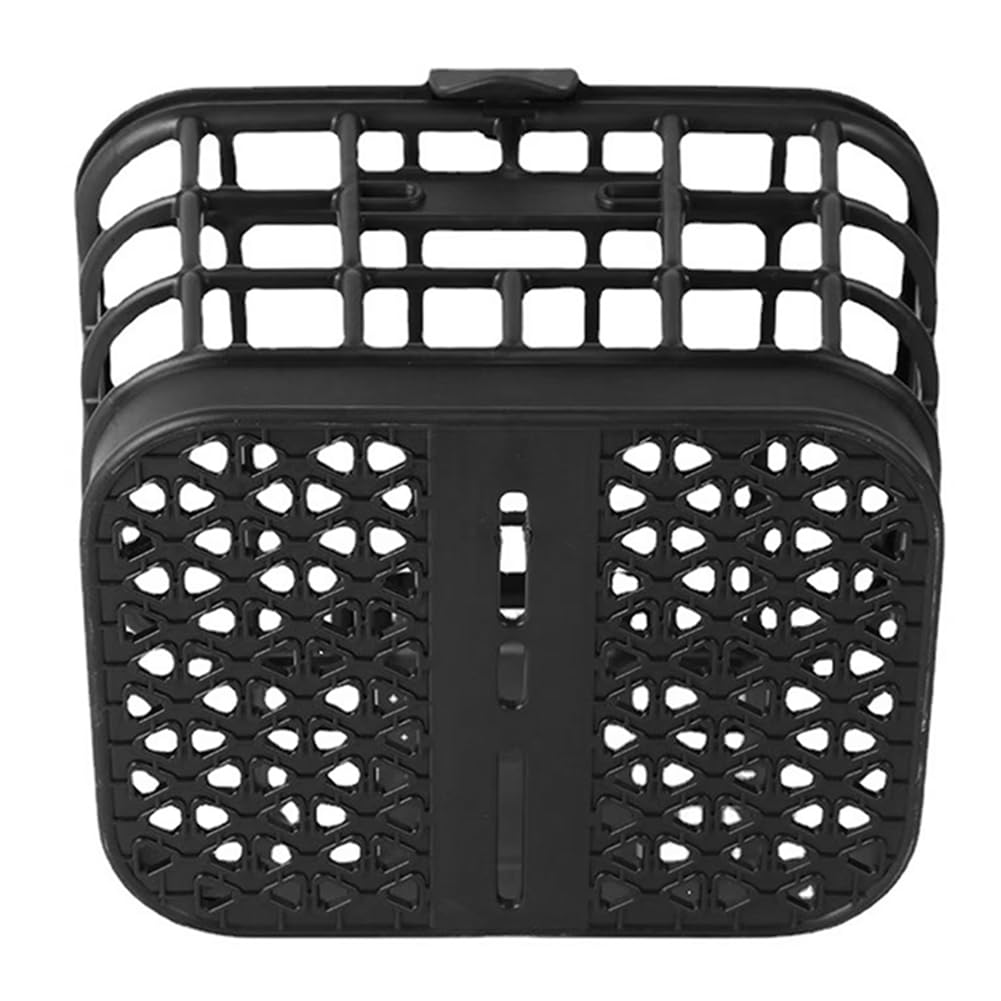 Panier avant de vélo de grande capacité anti-extrusion en polypropylène amovible avec couvercle pour vélo électrique