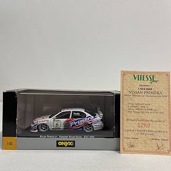 Amazon | レア ONYX 1/43 NISSAN PRIMERA GT vodafone racing BTCC
