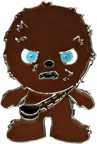 Miniatura 3 de Star Wars Chewbacca - Peluche estilizado de 7 pulgadas con pin esmaltado