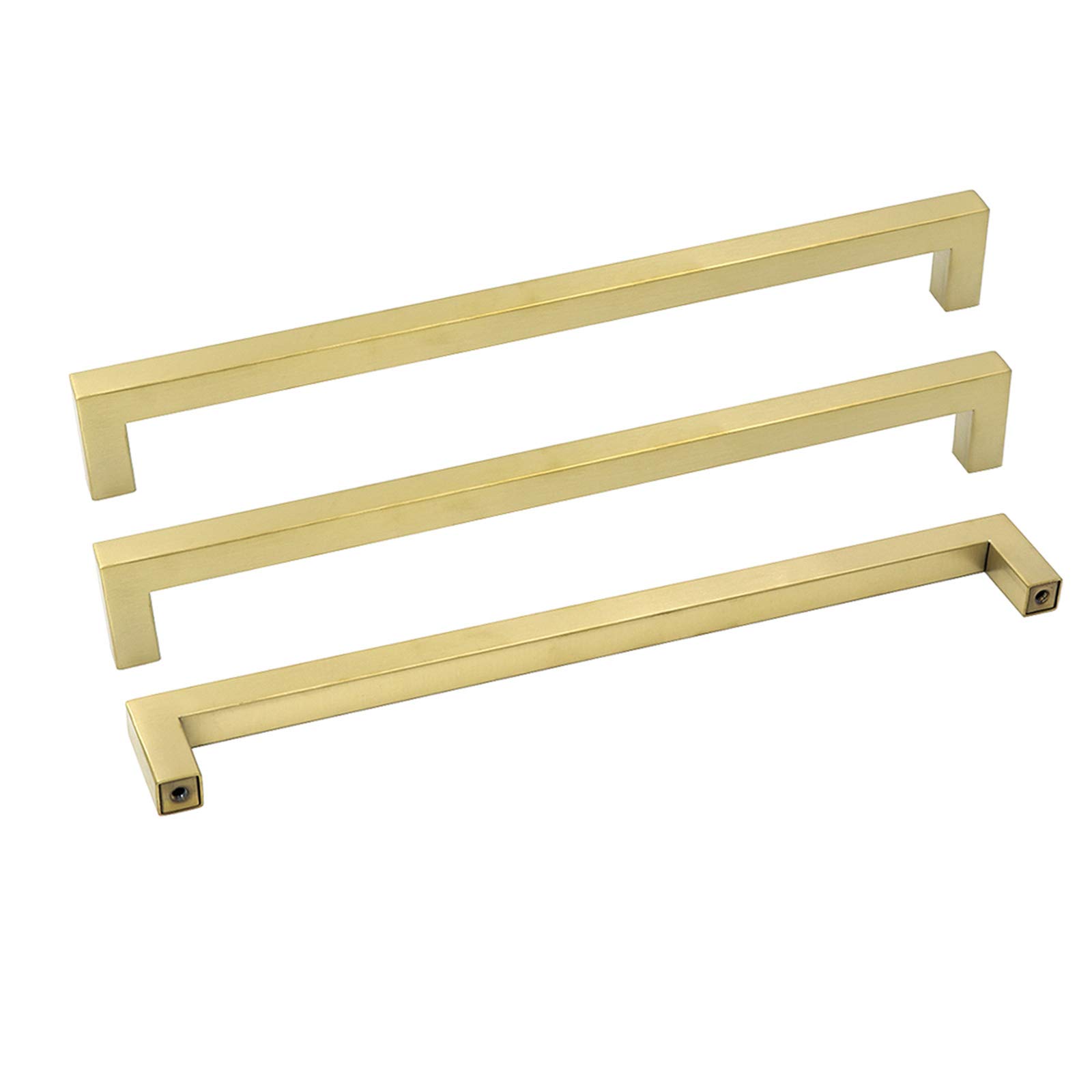 goldenwarm Gold Cabinet Pulls 18in Cabinet Hardware 