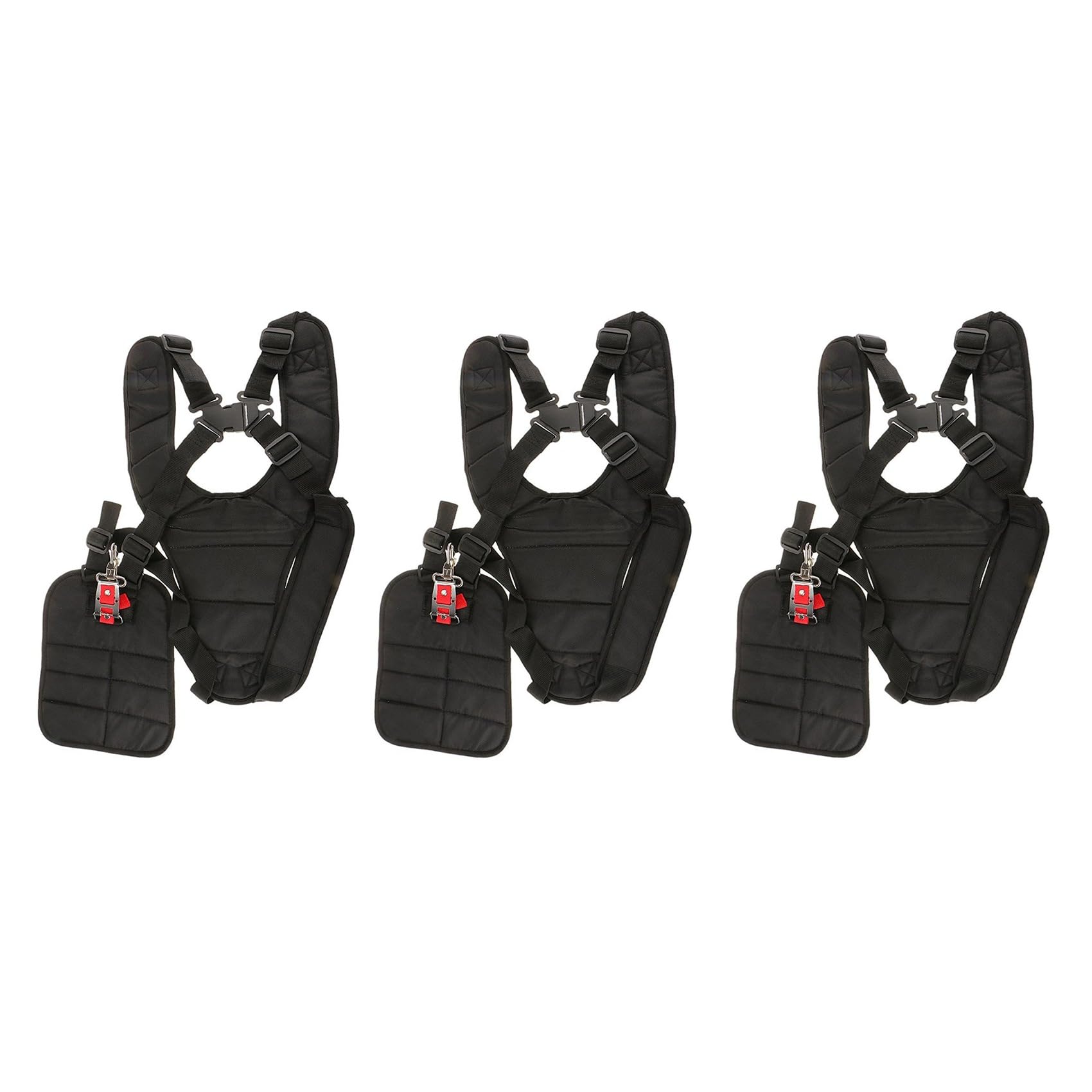 Jnchdghwa 3X Double Trimmer Shoulder Harness Strap Belt Lawn Mower Grass String for Brush Cutter & Trimmer