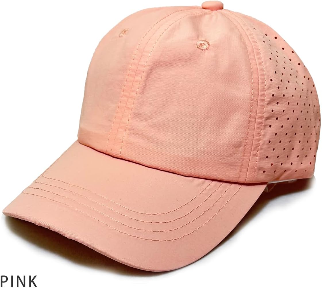 カラー帽子 メッシュ素材 ピンク Amazon.co.jp: キャップ キッズ 〔ピンク/サイズ：52-56cm