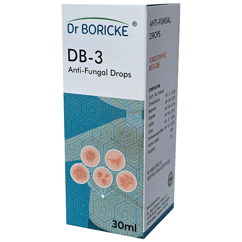 Dr Boricke DB-3 Anti-Fungal Drop Homeopathic Solution | Liquid-image-46