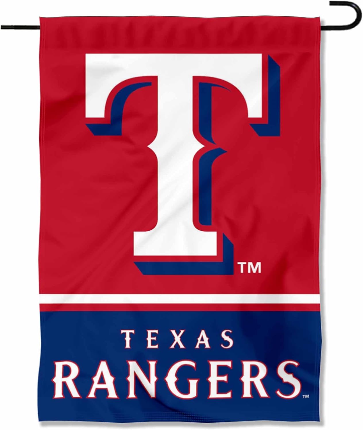 Texas Rangers Double Sided Garden Flag
