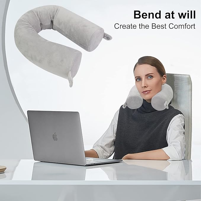 Almohada de Viaje Memory Foam Cuello Ajustable miniatura 7