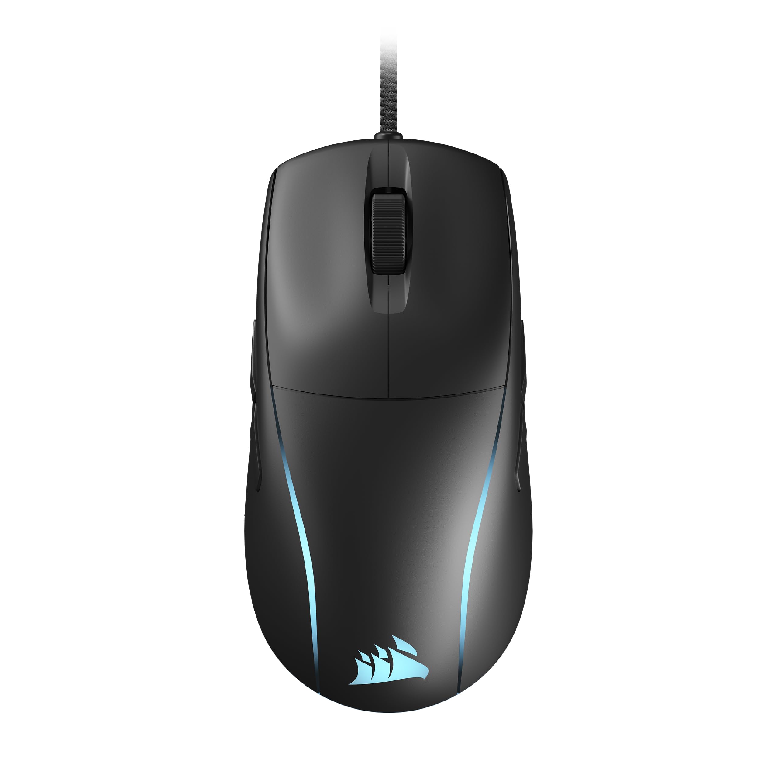 Corsair M75 Wired RGB Souris de Jeu FPS Légère – 26 000 DPI – Boutons Latéraux Interchangeables – PC – Noir