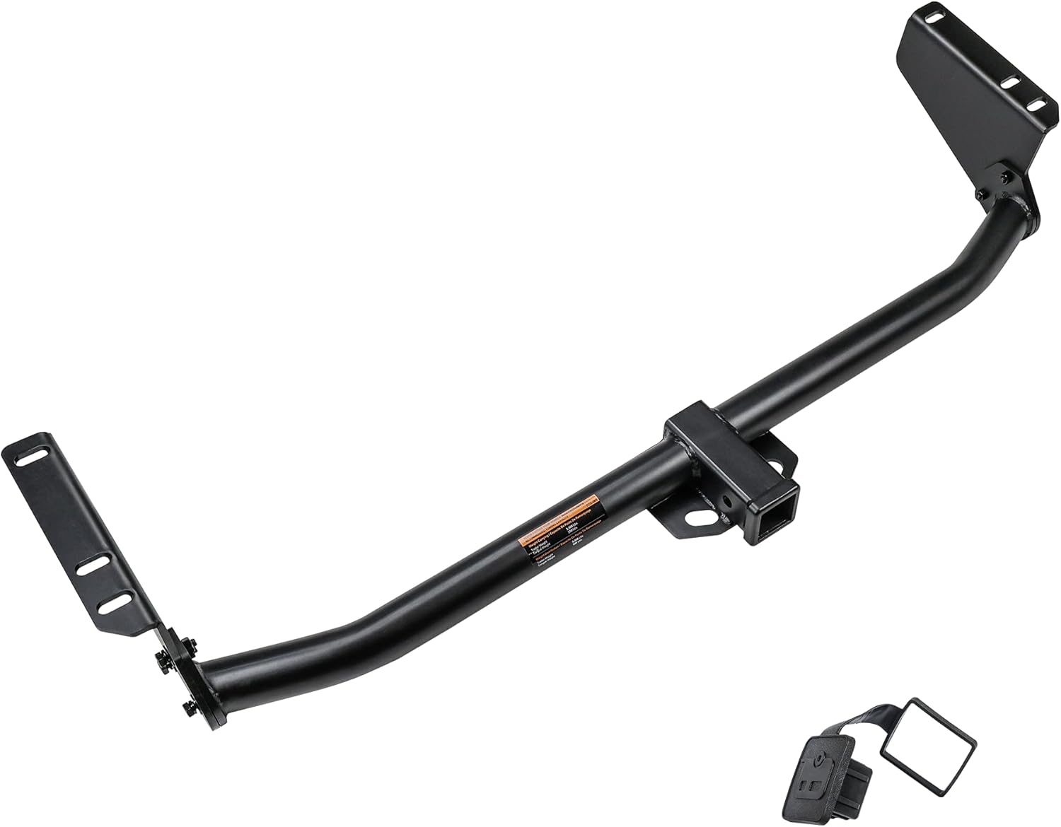 DBXB-RV Class 3 Trailer Hitch Standard 2-Inch Receiver Compatible with 2021-2025 Toyota Sienna, Multi-Fit Hitch to Receive Ball Mount, Cargo Carrier, Bike Rack, Black Matte Powder Coated. 13470