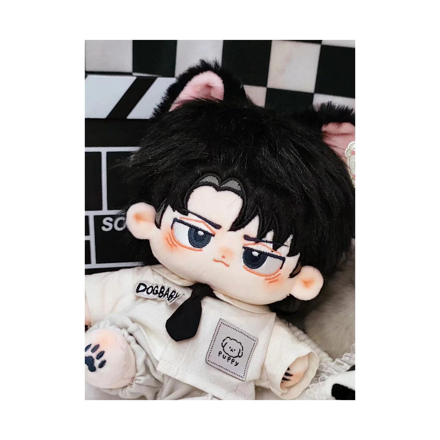 Amazon.co.jp: 進撃の巨人 リヴァイ・アッカーマン 獣の耳 綿人形 20cm