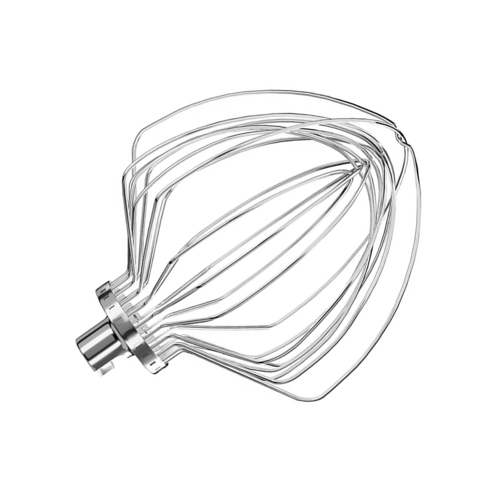 Batidor de 11 alambres para crear merengues perfectos en batidoras de 7QT