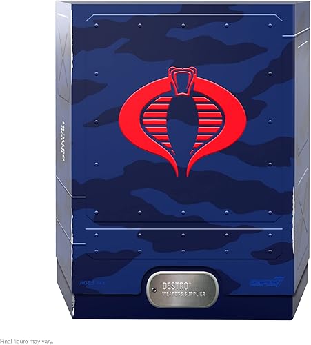 Miniatura 3 de Super7 ULTIMATES! G.I. Joe Destro - Figura de acción de G.I. Joe de 7 pulgadas con accesorios, coleccionables clásicos de dibujos animados y
