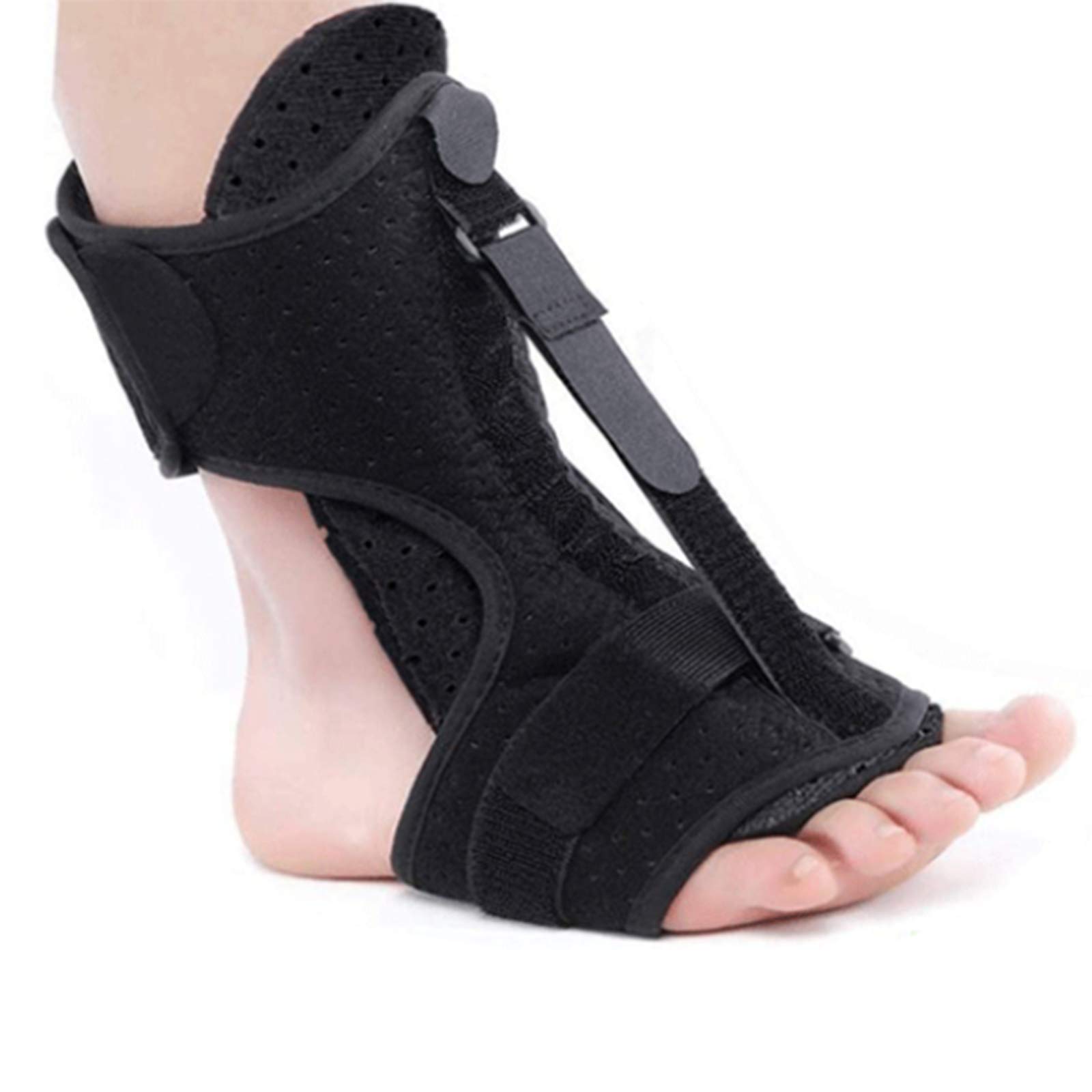 Soporte para la Periostitis Tibial, Soporte para pie caído, Tobillera, ortesis Ajustable, Corrector de ortesis, férula de protección y corrección para poliomielitis, hemiplejia,