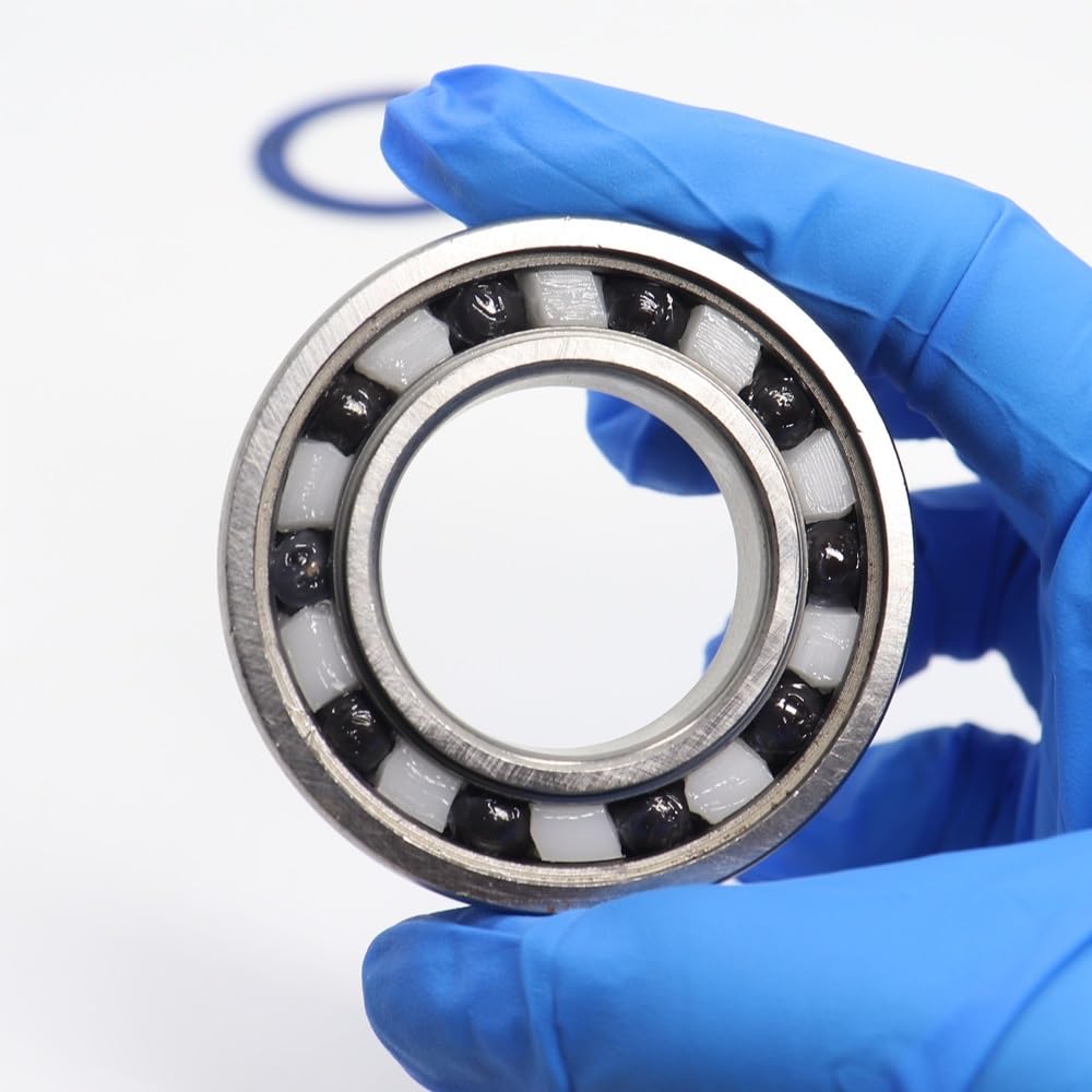 DUKUTS 60/28 Hybrid Ceramic Bearing 28 * 52 * 12 mm (1PC) Race Bike Front Rear Wheel 60 28 2RS LUU Hybrids Si3N4 Ball Bearings 60/28RS