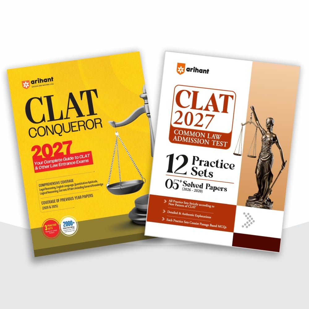 Arihant CLAT 2027 Combo | Complete Guide for CLAT & Law Entrance