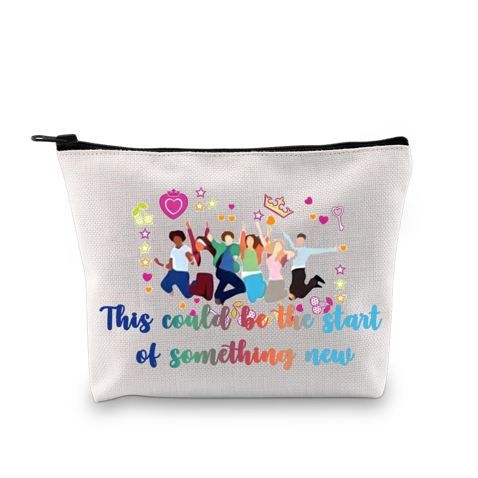 PXTIDY School Musical Inspired Gift This Could Be The Start Of Something New Makeup Bag Musical Merchandise