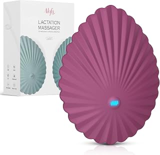 Lactation Massager for Breastfeeding, Pumping, 10 Vibration Modes for Improve Milk Flow, Breastfeeding Experience