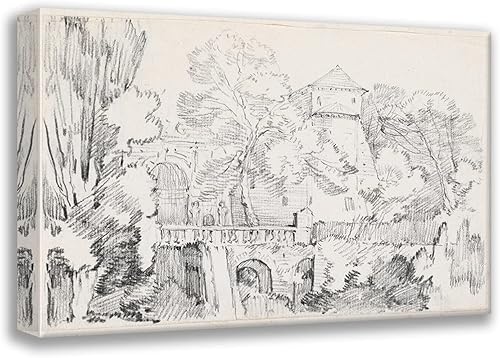 Miniatura 4 de ArtDirect The Water Organ in the Gardens of the Villa D’Este, Tivoli (1744-1750) 48x32 UnFramed Museum Art Print Poster Ready for Framing by