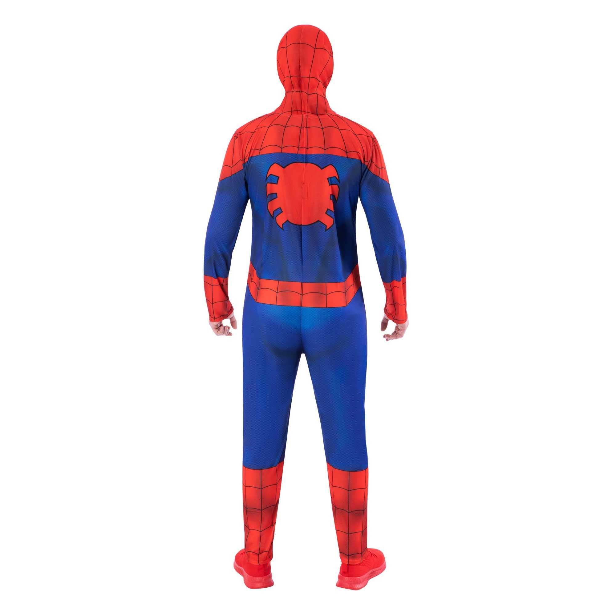 Rubies Disfraz oficial de Spider-Man para adultos, disfraz para adultos