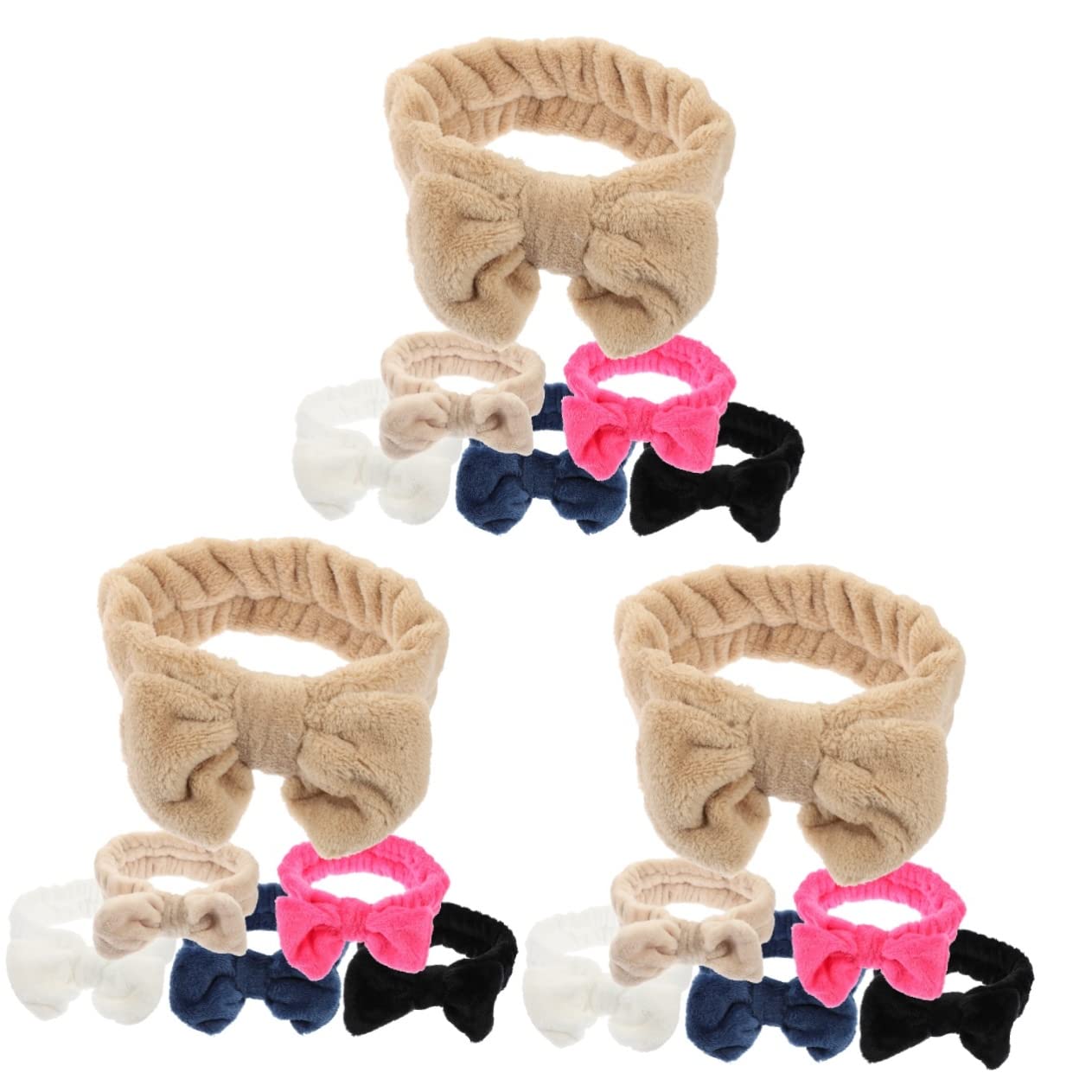 DOITOOL 18pezzi Fasce Per Fasce Per e Della Accessori Per Make-up Per e Ragazze Assortiti