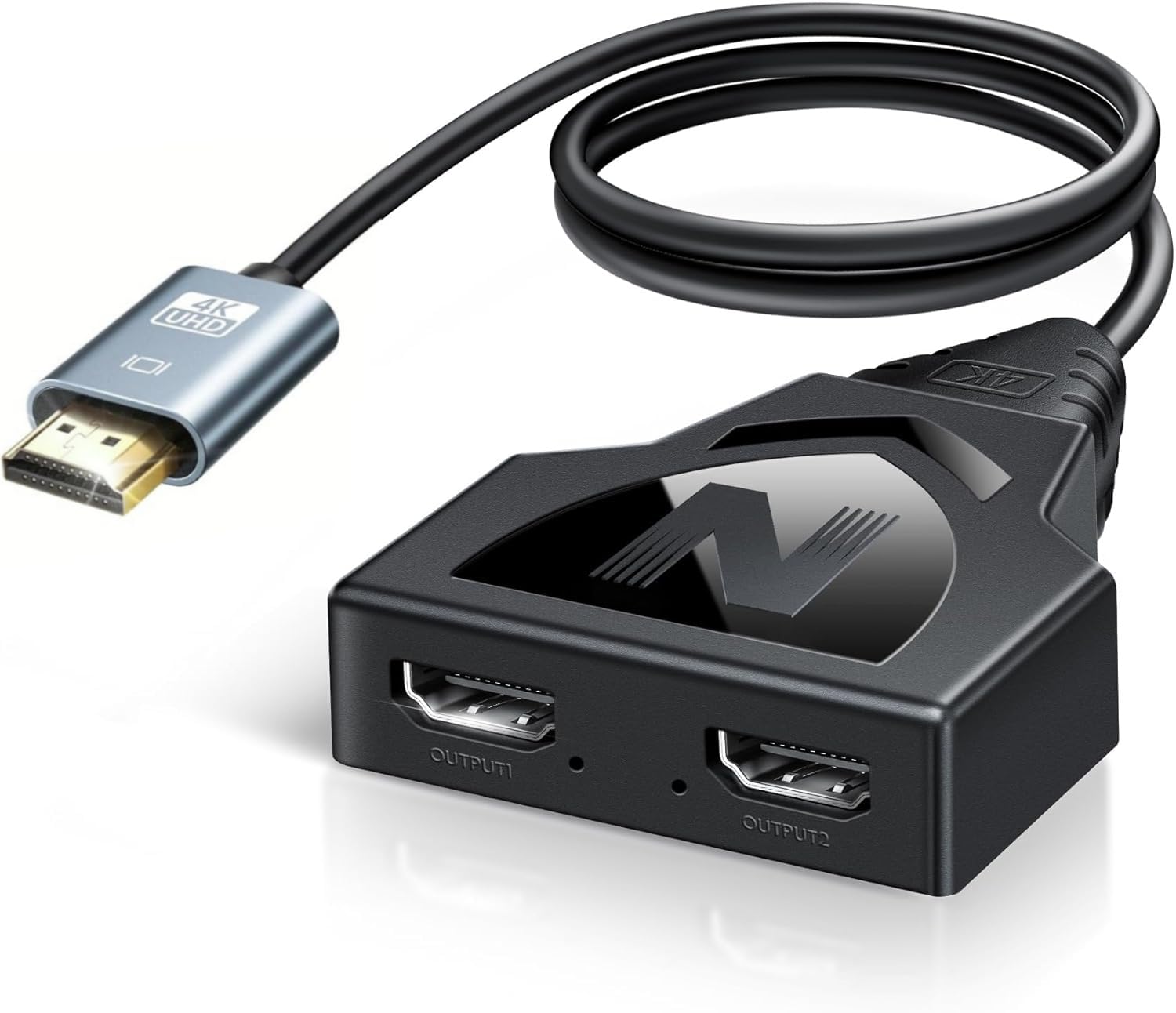 Amazon | NEWCARE HDMIケーブル分配器 HDMI スプリッター 4K 1入力2