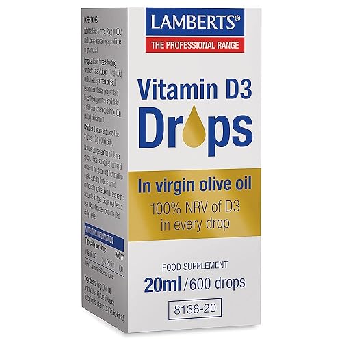 Lamberts Vitamina D3 Gotas 0.7fl oz