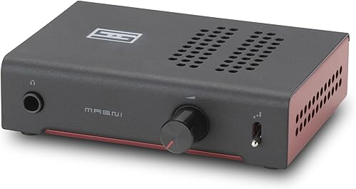 Schiit Magni Heretic - Amplificador de auriculares y preamplificador para auriculares sin excusas (negro)