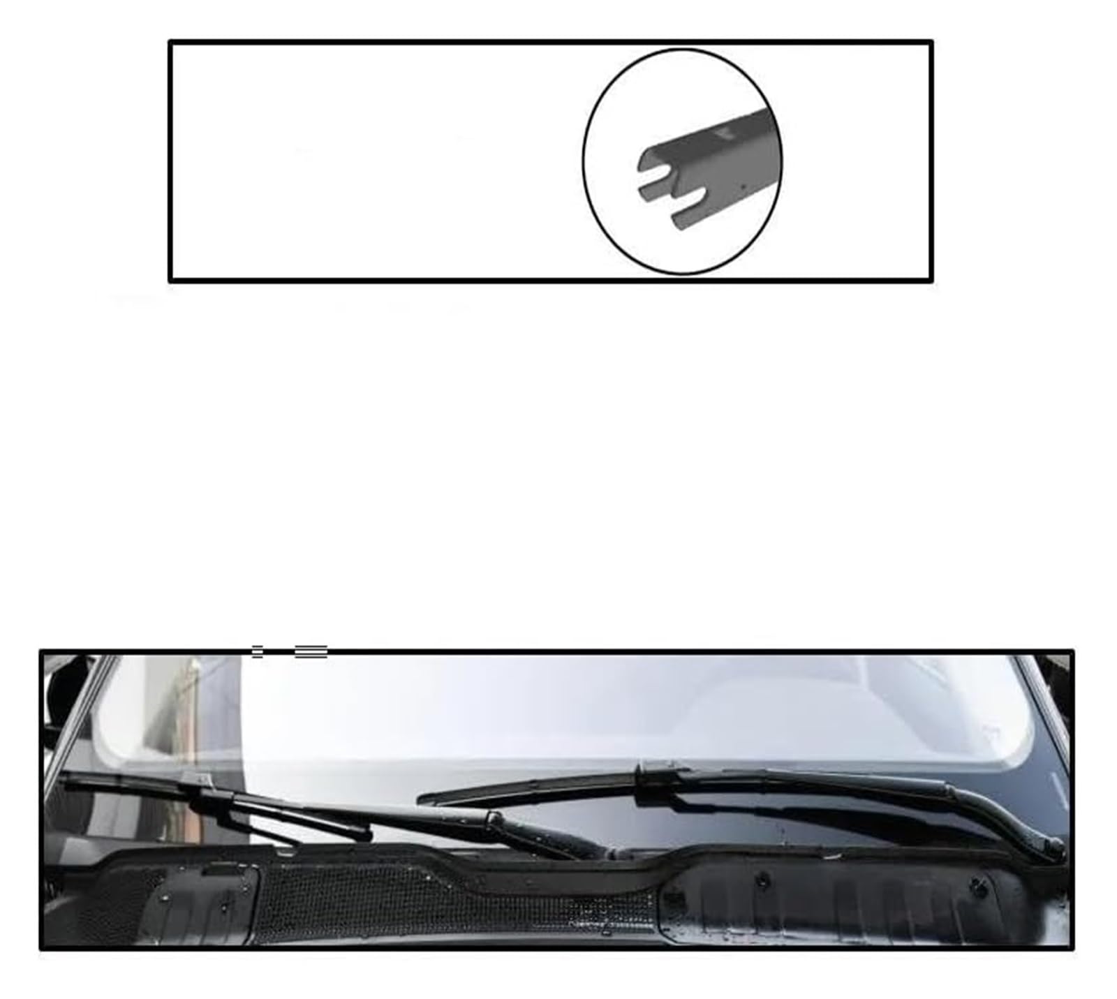 Para Subaru Para Impreza XV GK GT 2017 2018 2019 Limpiaparabrisas Coche Ventana Delantera Brazo Limpiaparabrisas Delantero