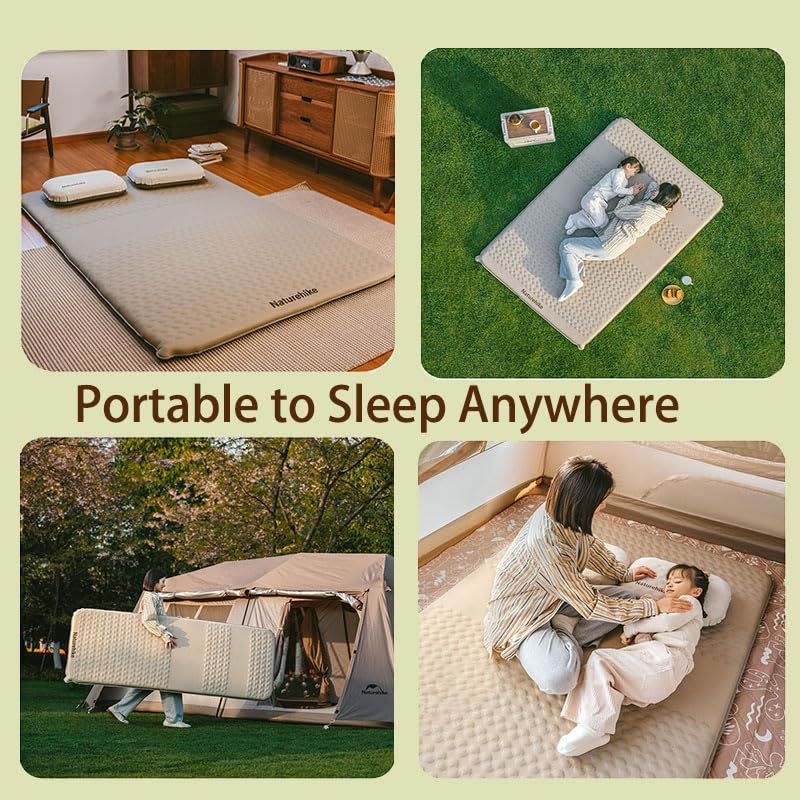 Naturehike Self Inflating Sleeping Pad for Camping, Outdoor