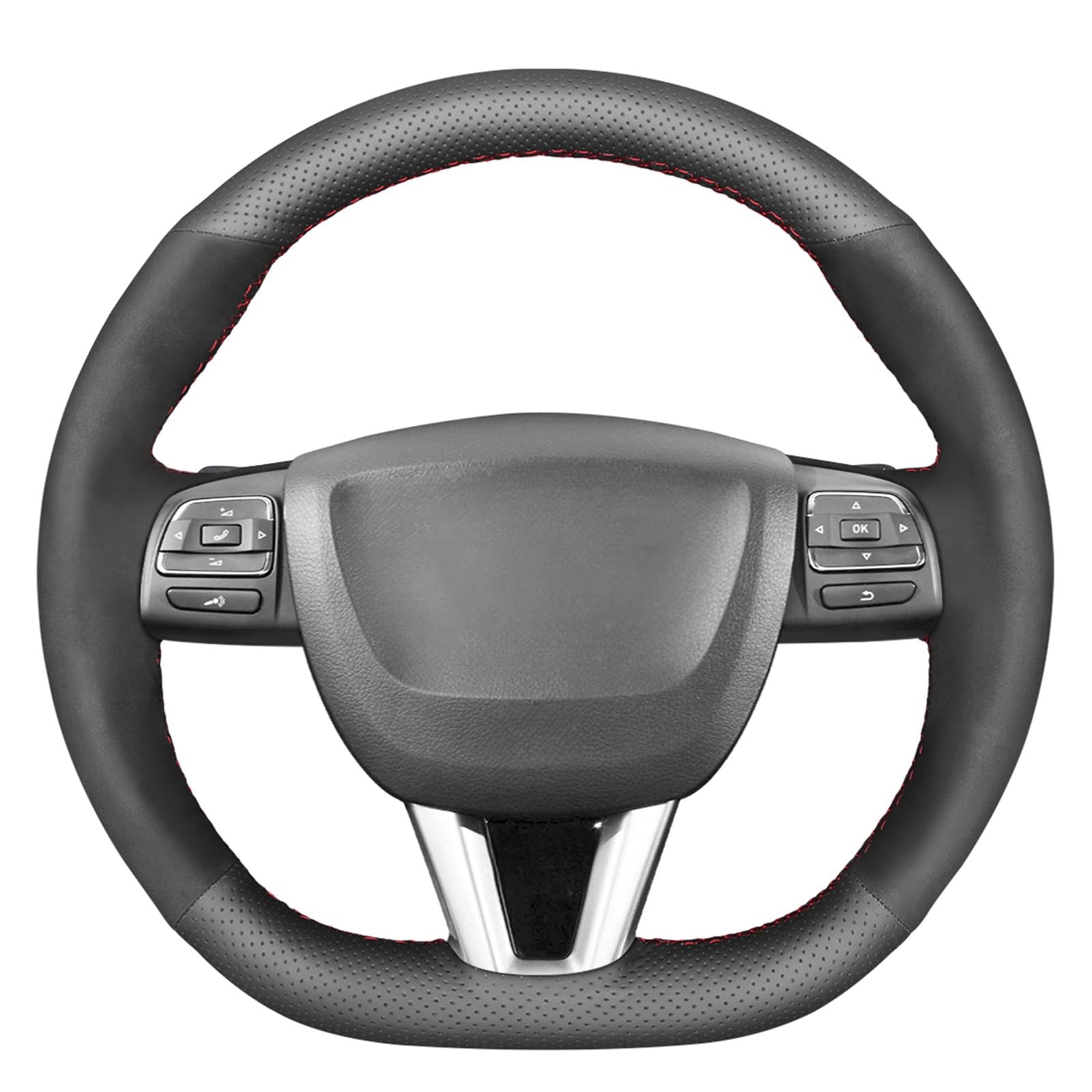 MEWANT Housse de Volant sur Mesure à Coudre pour Seat Leon