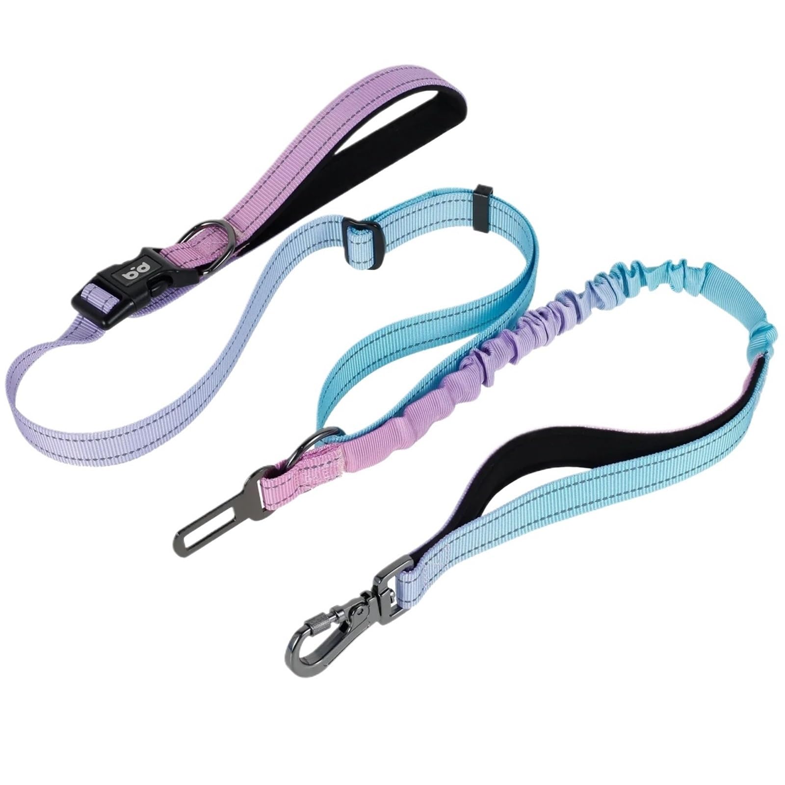 Cinturón Ligero y Ajustable, portátil, for Correr, Trotar, cómodo, for Caminar, Correa de Pecho for Perro, Cuerda de tracción para Correr, Paseo(Blue)