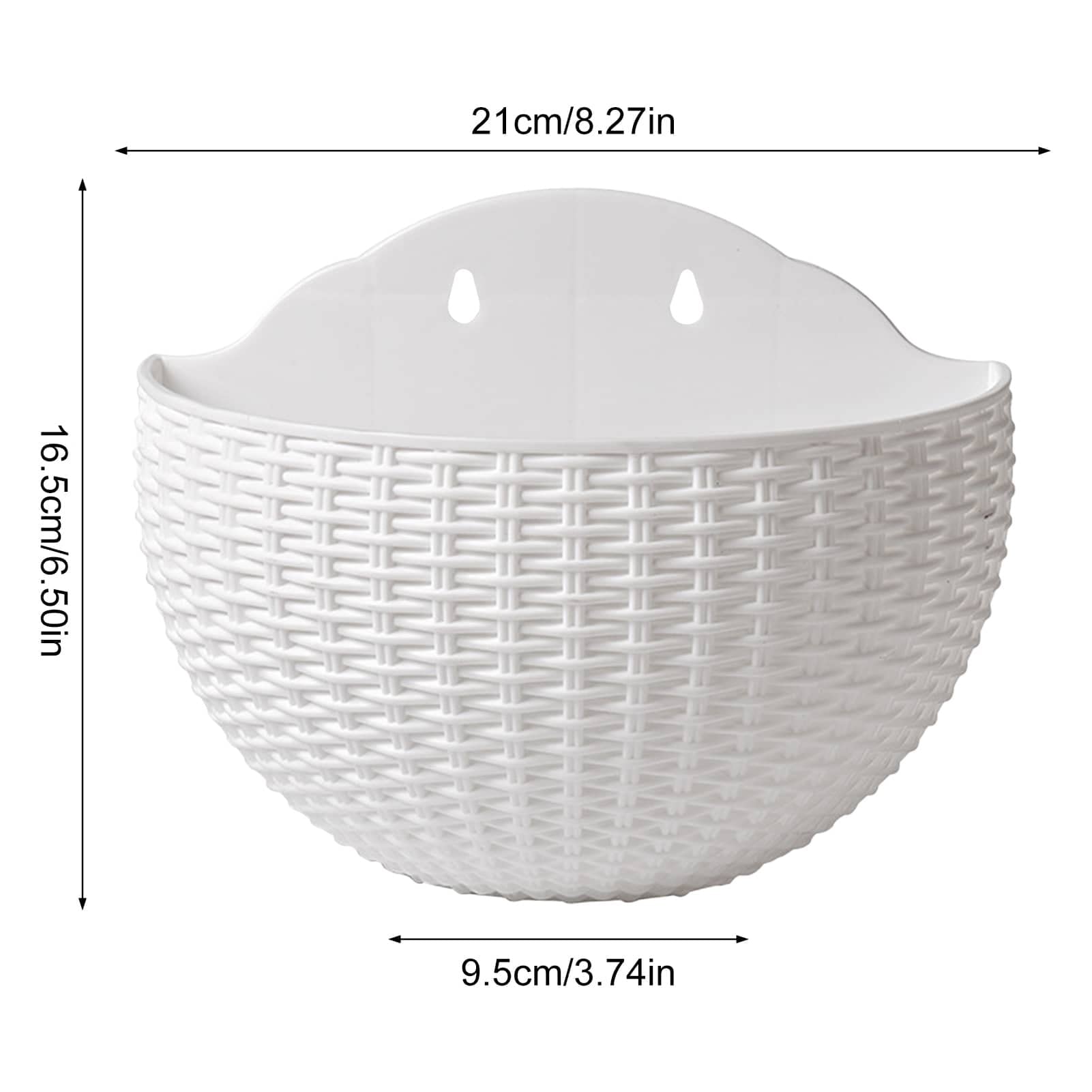 Specchio da bagno semicircolare a parete a LED da appendere 50 cm