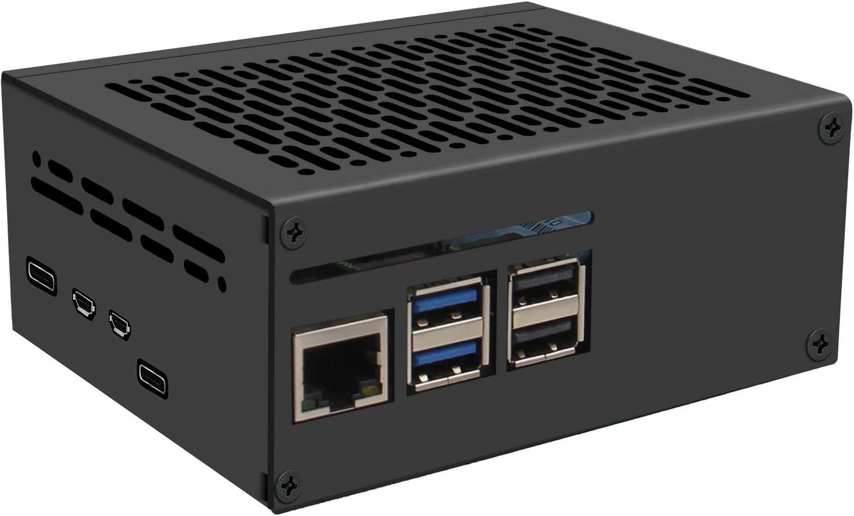 X1201-C1 Metal Case for Raspberry Pi 5 and X1201 UPS