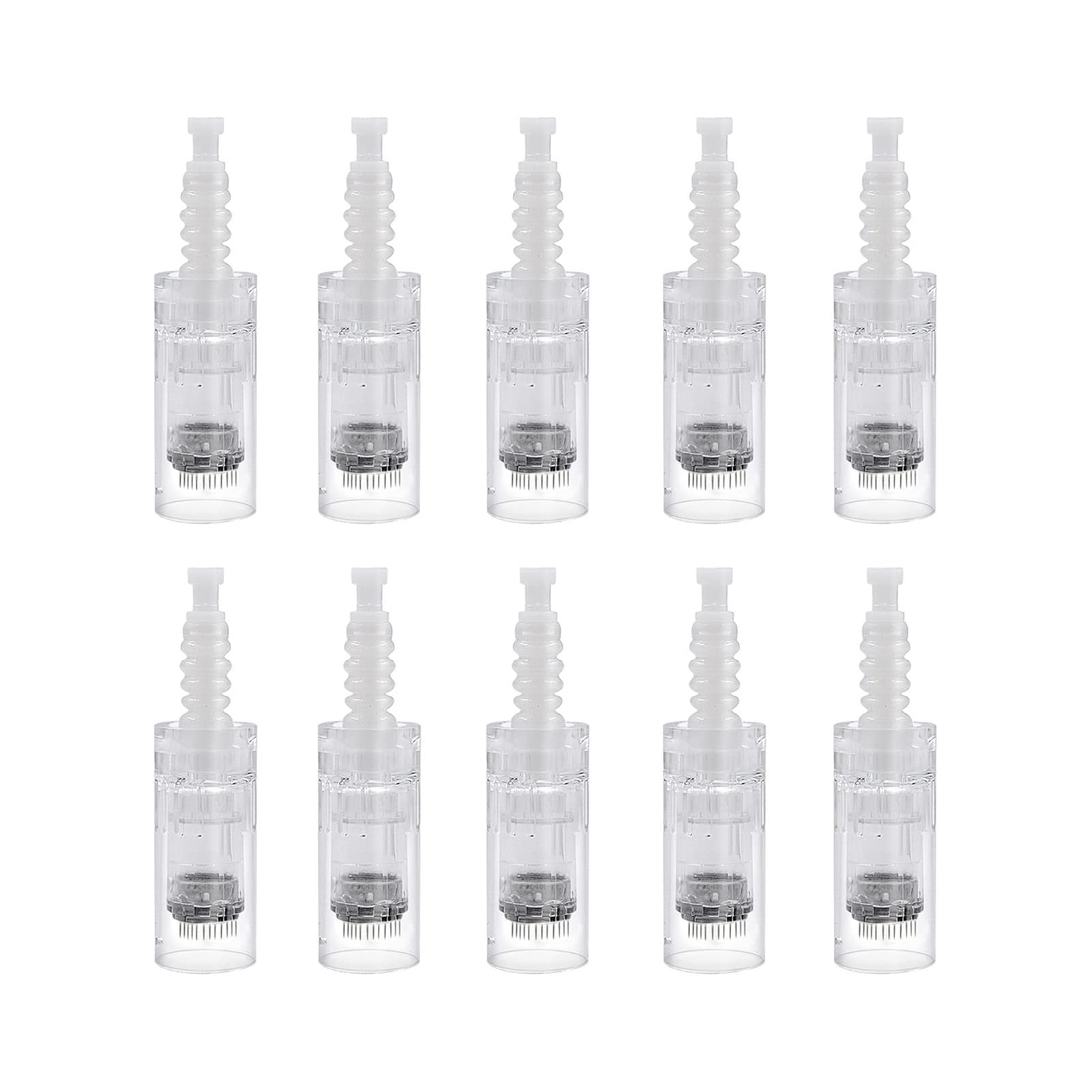 J/E 10pcs Micro Needl-es Cartridge Replacement for Dr Pen Derma Pen Micro-Needling Pen