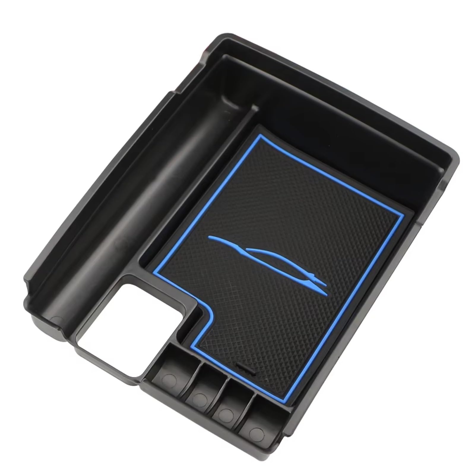 DSEQOPHH Armrest Insert Organiser Compatible With Nissan For X-trail For T32 For Rogue 2014-2022 1 Pcs Car Armrest Storage Box Central Console Tray Holder Organizer Accessories