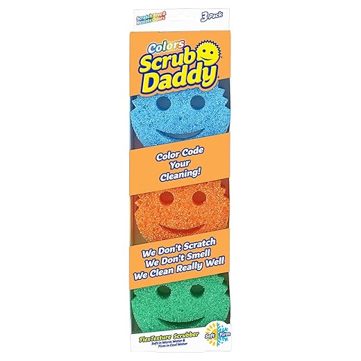 Scratch Free Scrub Daddy Colors (Pack of 3) by Scrub Daddy