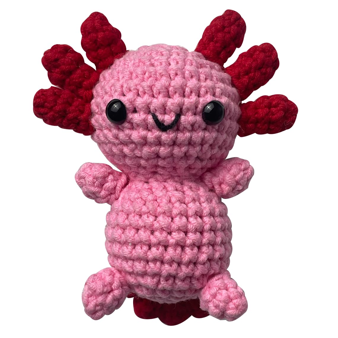 New Chibi Axolotl Kawaii Axolotl Soft Handmade Crochet Stuffed Animal toy for girls boys