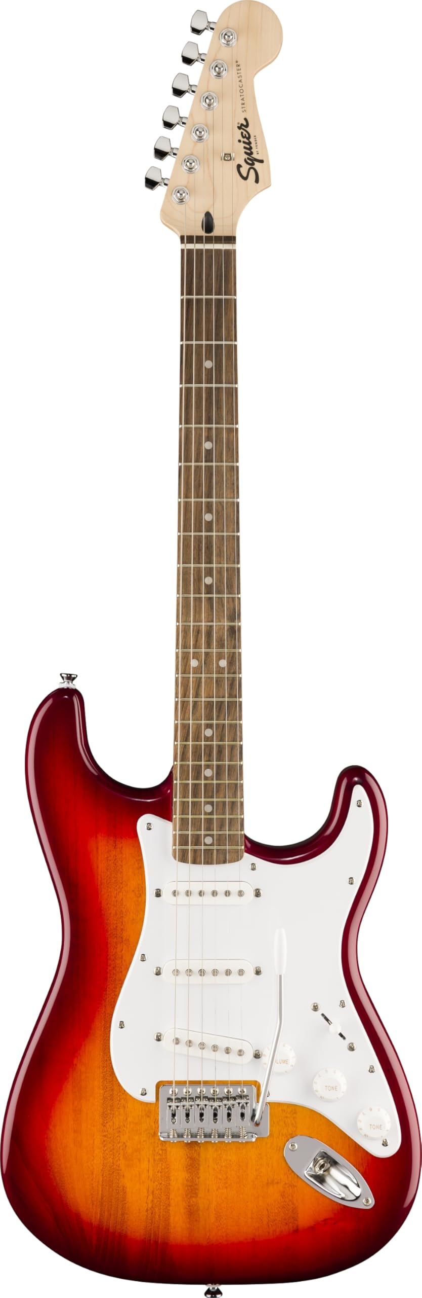Sonic Stratocaster Electric Guitar, with 2-Year Warranty, Sienna Sunburst, Laurel Fingerb…