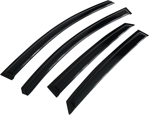 Miniatura 3 de Deflector de visera de ventana compatible con Nissan Senta 2013-2017, acrílico tintado delgado por IKON MOTORSPORTS