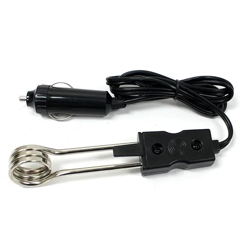 Miniatura 3 de Calentador de agua portátil para coche, 12 V, para inmersión, cafetera o calentador de agua para viajes, 5.0in por SHG