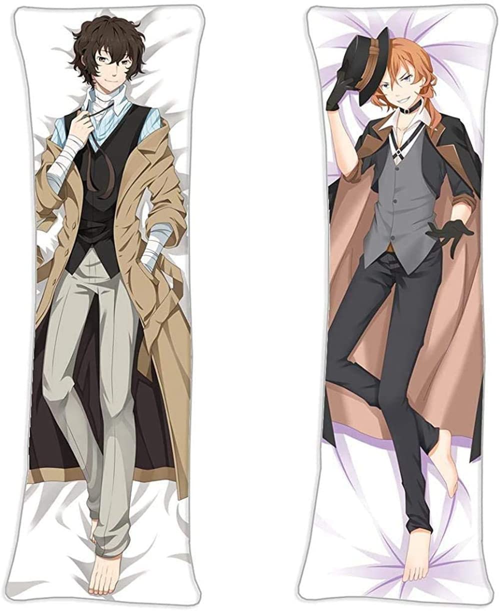 WXQHYDF Anime Body Pillow Cover Case 50*150cm Cosplay Gift Hugging Japanese Pillowcases